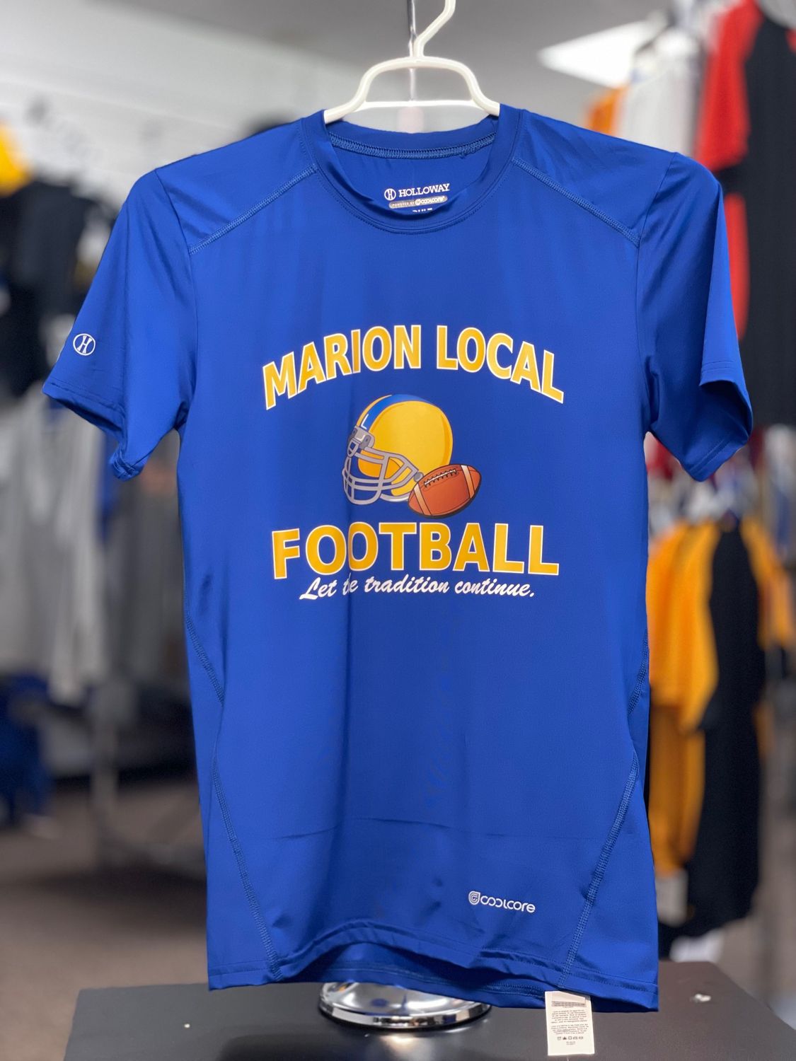 HOLLOWAY COOLCORE® ESSENTIAL TEE 222136 royal medium