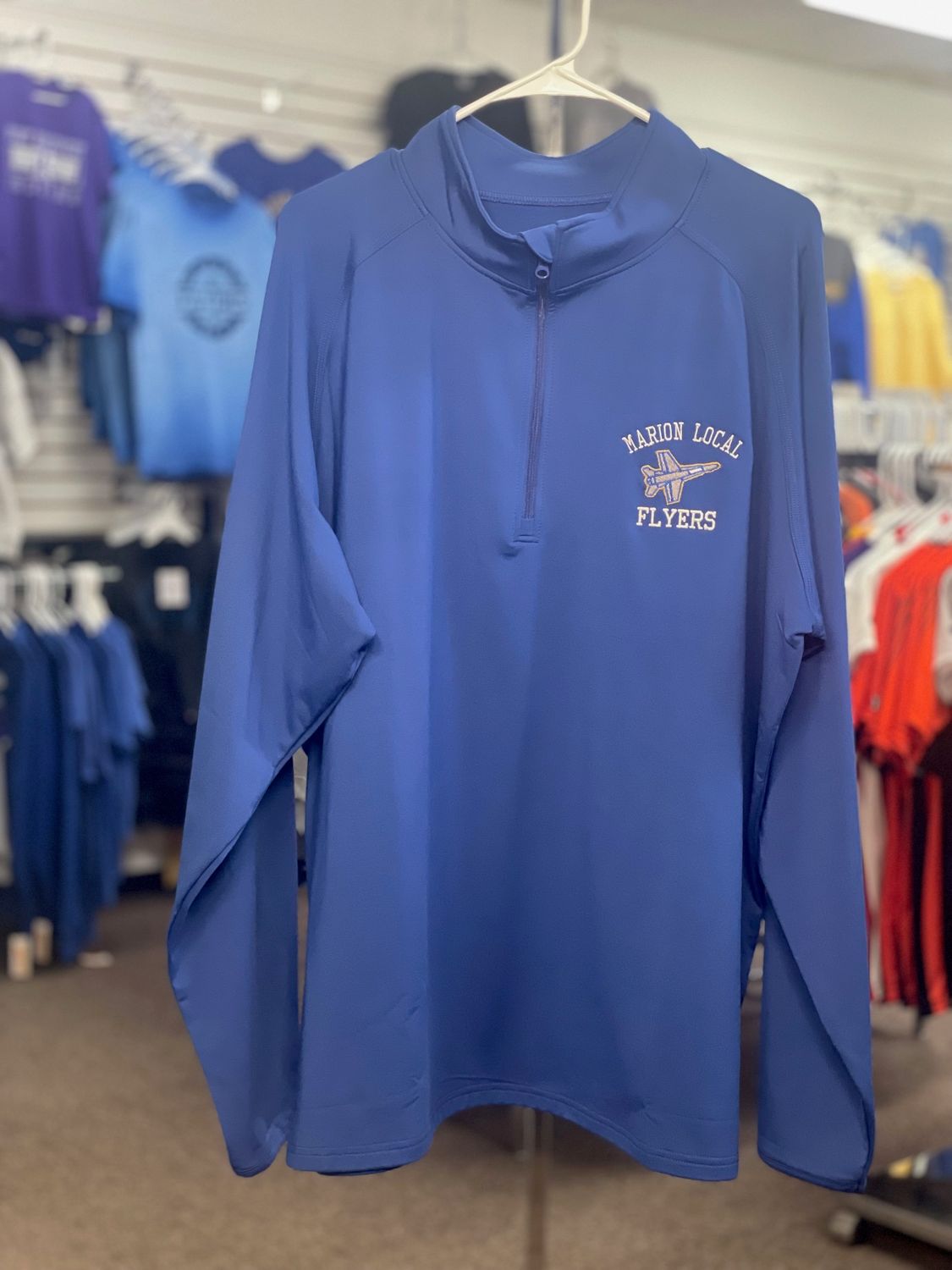 Sport-Tek® Sport-Wick® Stretch 1/4-Zip Pullover. ST850 True Royal 2XL