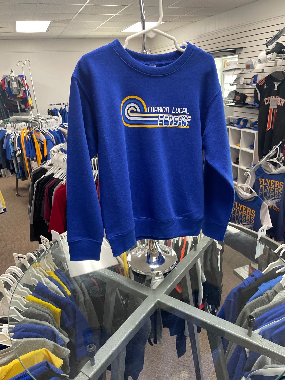 Rabbit Skins Toddler Fleece Crewneck Sweatshirt 3317 5/6 Royal