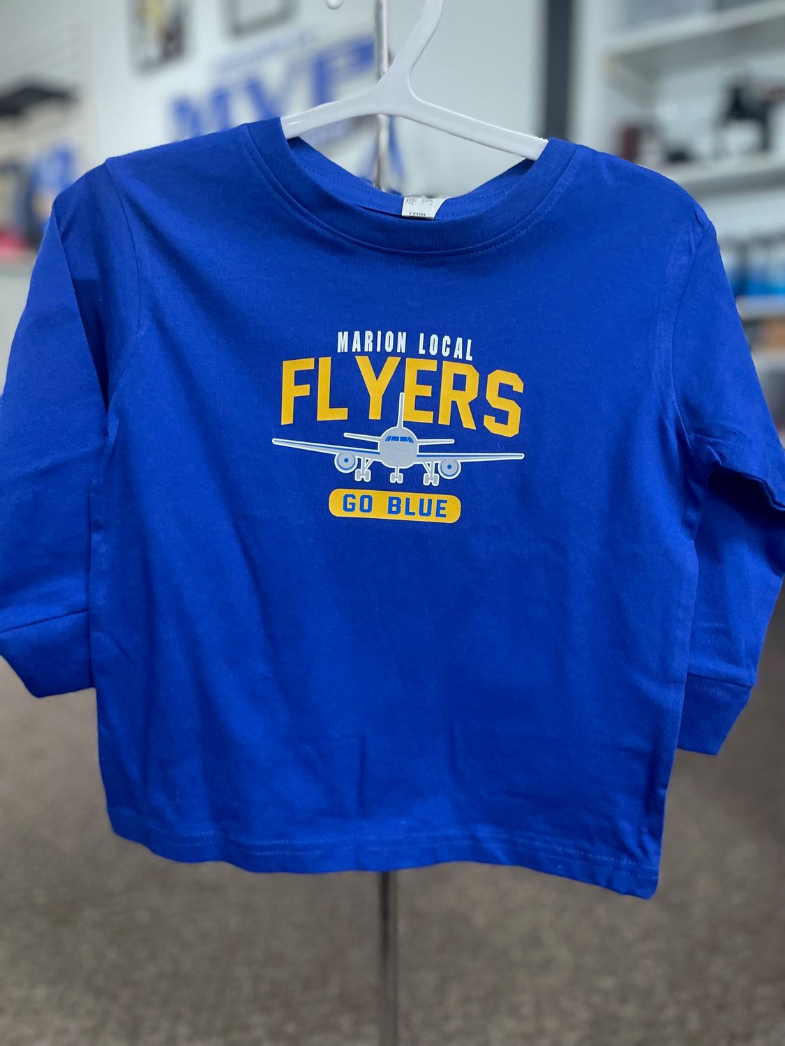 Rabbit Skins Toddler Long Sleeve Fine Jersey Tee 3302 Royal 3T