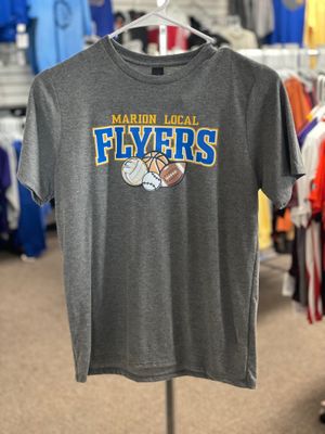 District ® Youth Perfect Tri ®Tee. DT130Y Grey Frost M