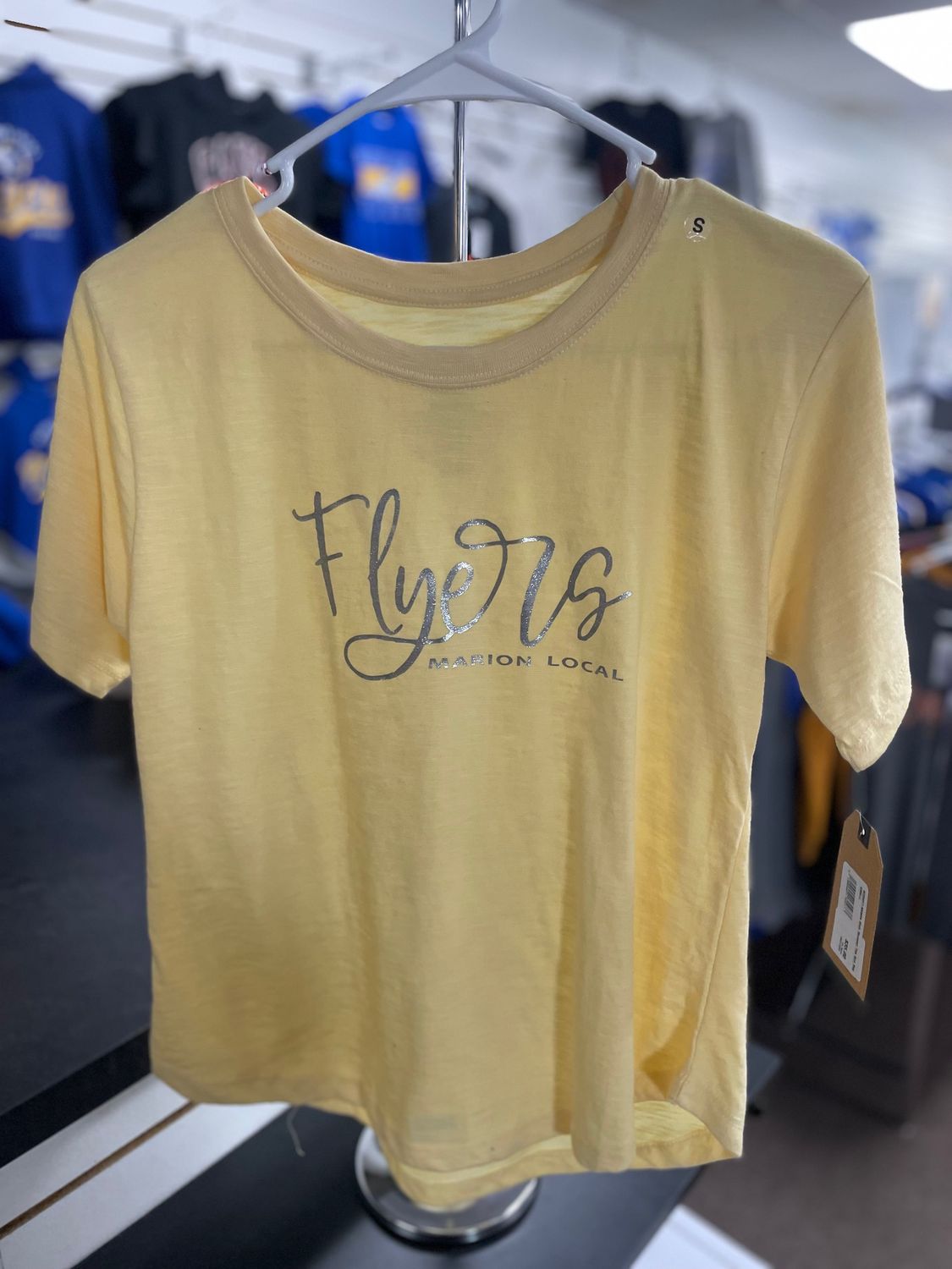 W23417 Natalie Slub Relaxed Tee Sun Ray SMALL