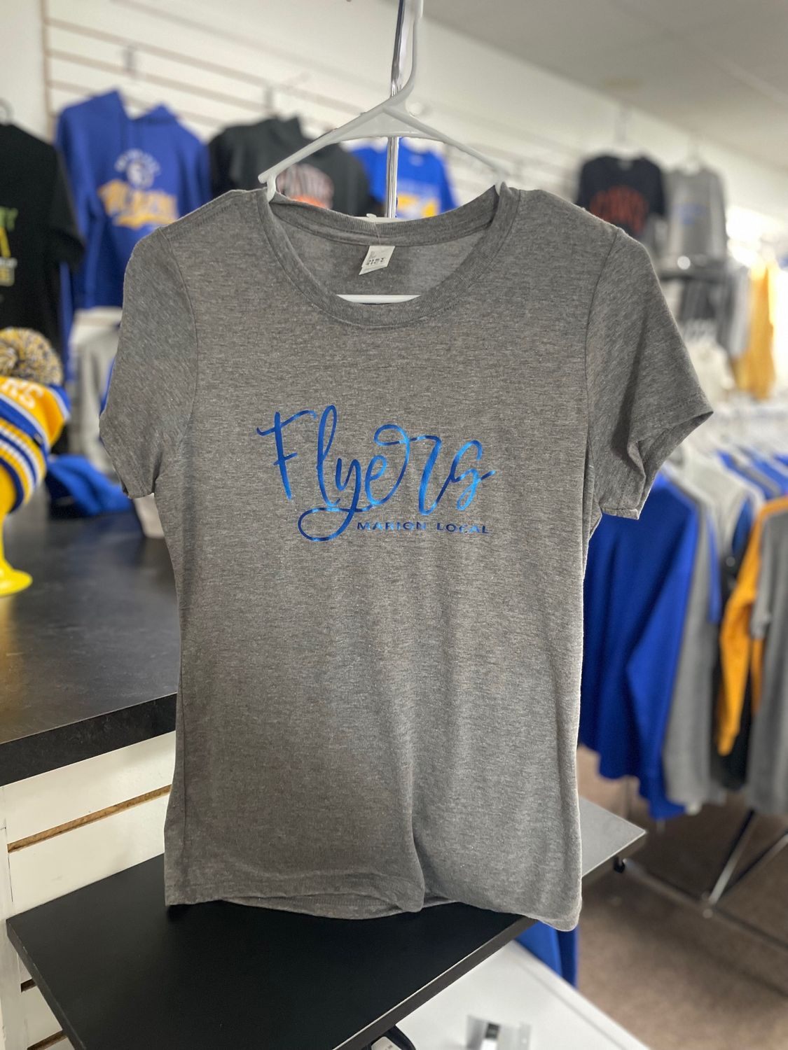 District ® Women's Perfect Tri® Tee. DM130L Grey Frost XS