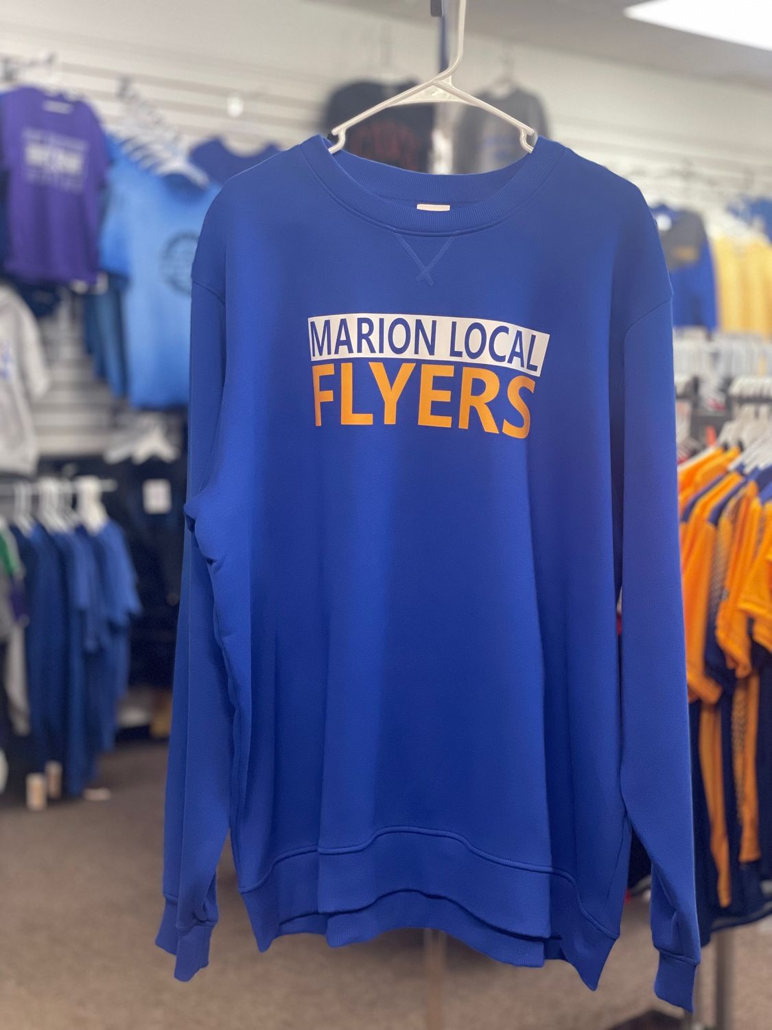 Augusta 60/40 Fleece Crewneck Sweatshirt 5416 ROYAL 2XL