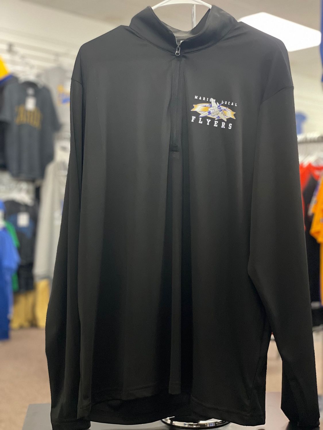 Sport-Tek® PosiCharge® Competitor 1/4-Zip Pullover. ST357 Black XL