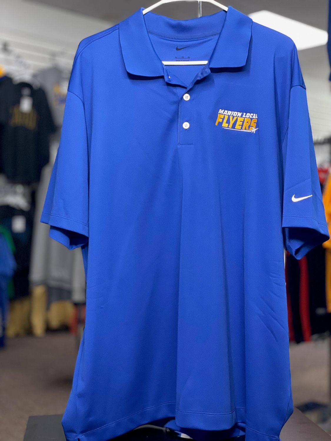 Nike Tech Basic Dri-FIT Polo. 203690 Varsity Royal XL