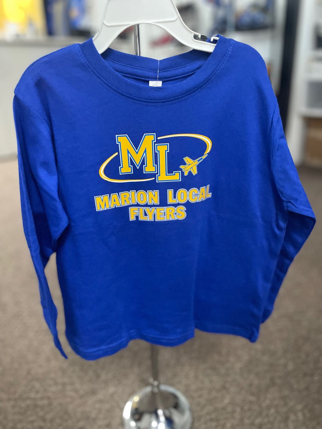 Rabbit Skins Toddler Long Sleeve Fine Jersey Tee 3302 Royal 5/6