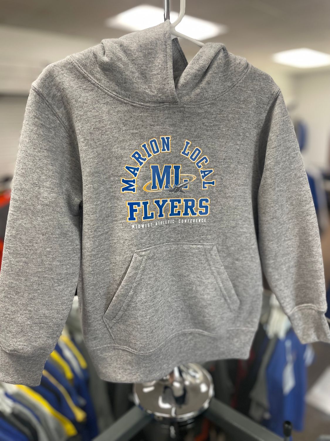 Port &amp; Company® Toddler Core Fleece Pullover Hooded Sweatshirt. CAR78TH Athletic Heather 4T