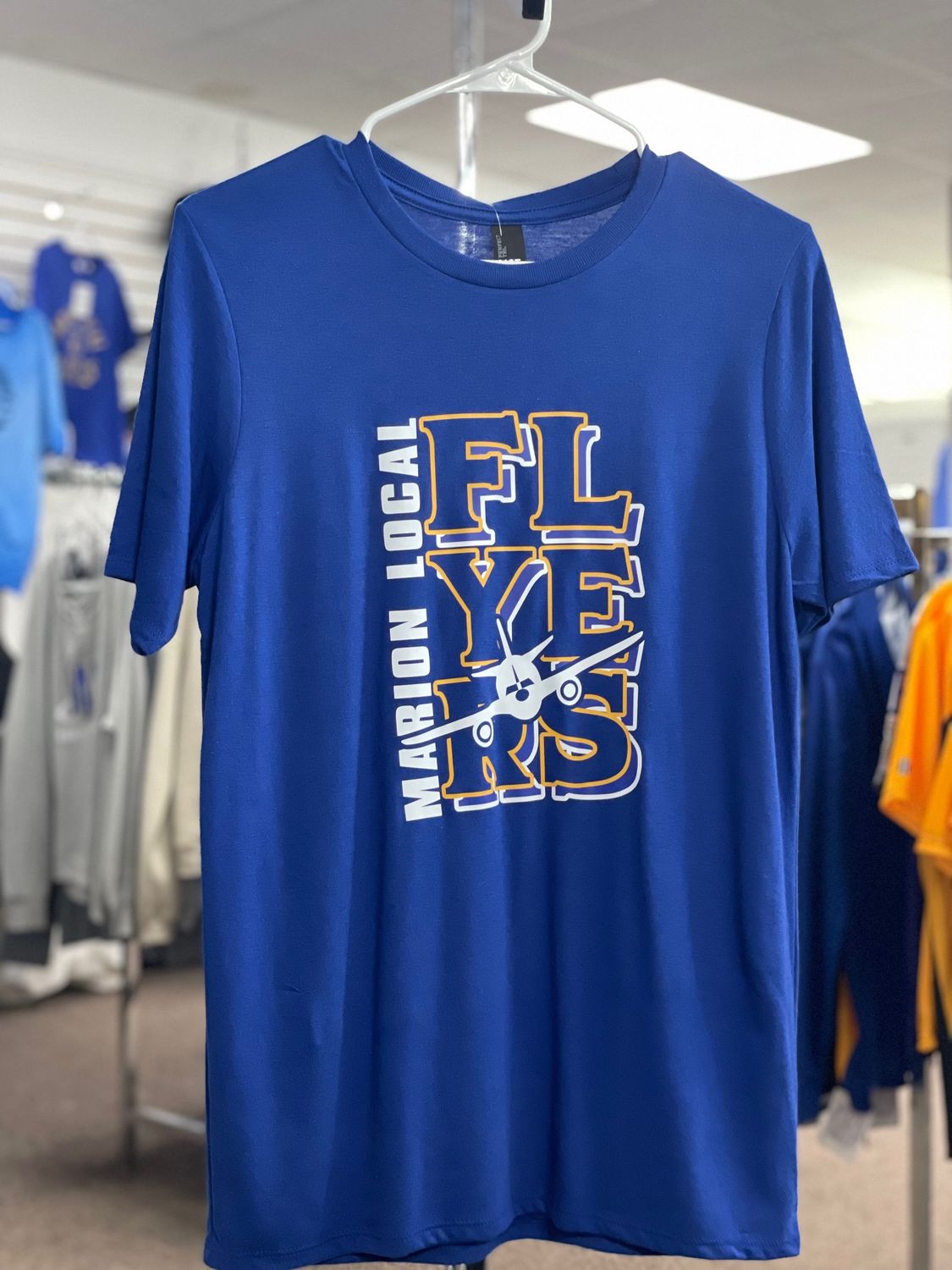 District Youth Perfect Tri Tee. DT130Y Deep Royal XL