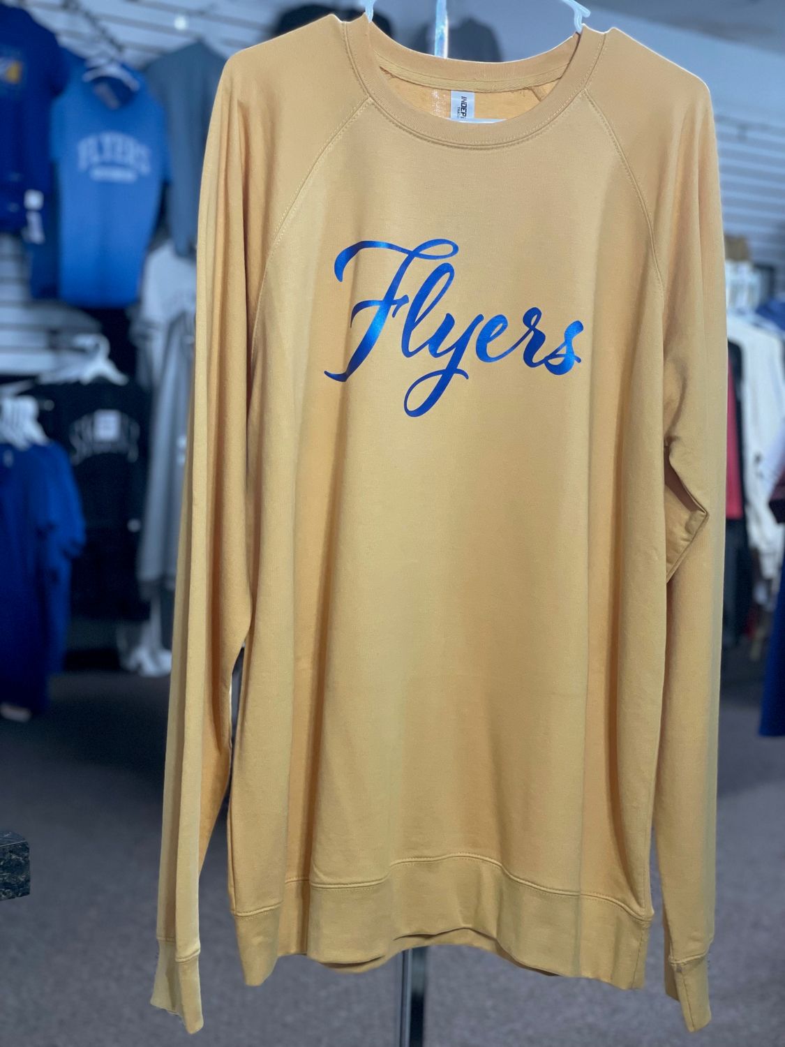 Independent Trading Co. Icon Unisex Lightweight Loopback Terry Crewneck Sweatshirt_SS1000C Harvest Gold 2XL