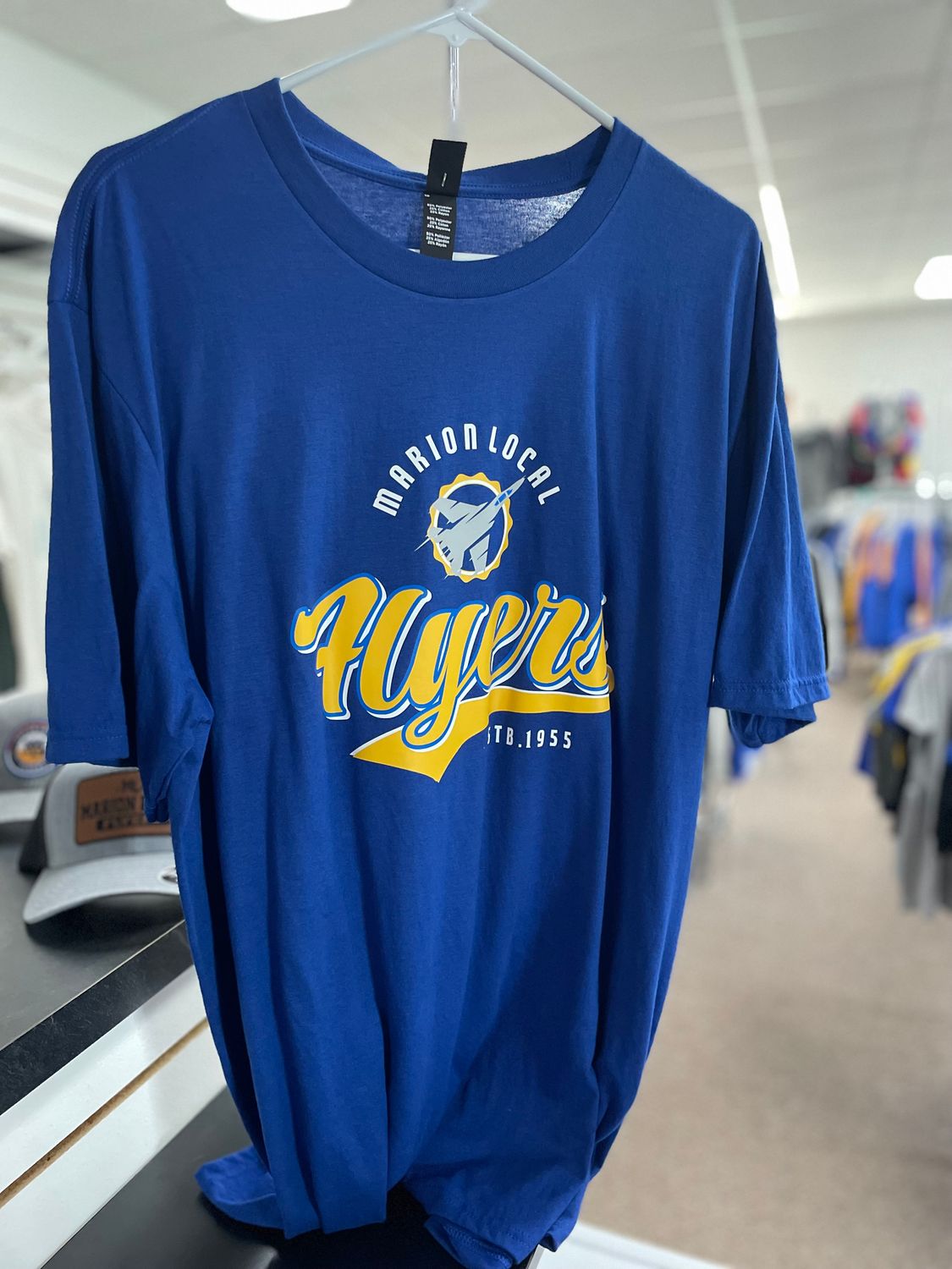 District ® Perfect Tri®Tee. DM130 Deep Royal 2XL