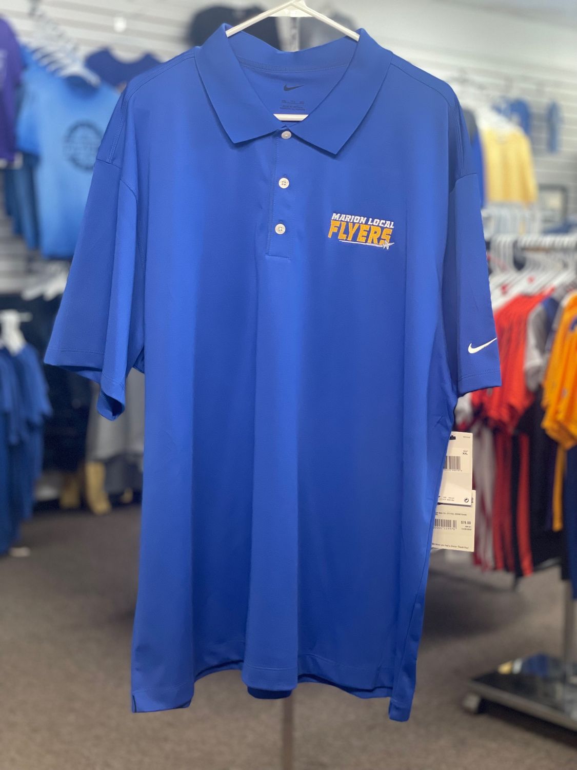 Nike Tech Basic Dri-FIT Polo. 203690 Varsity Royal 2XL