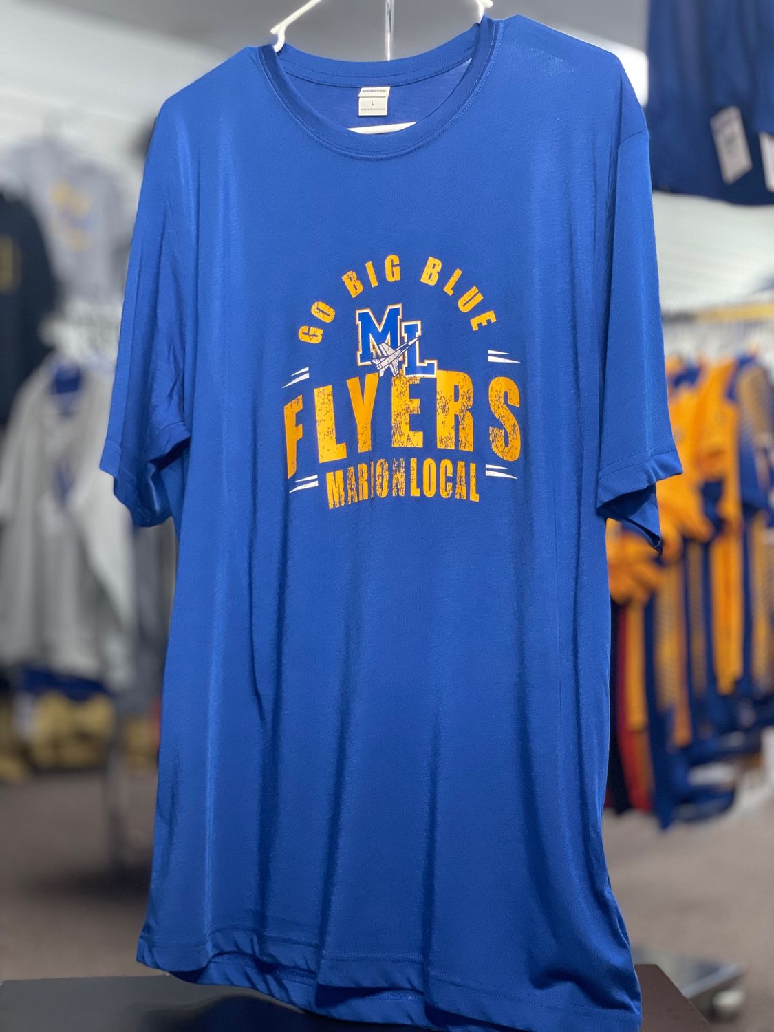 Sport-Tek® Long Sleeve PosiCharge® Competitor Cotton Touch Tee. ST450LS True Royal L