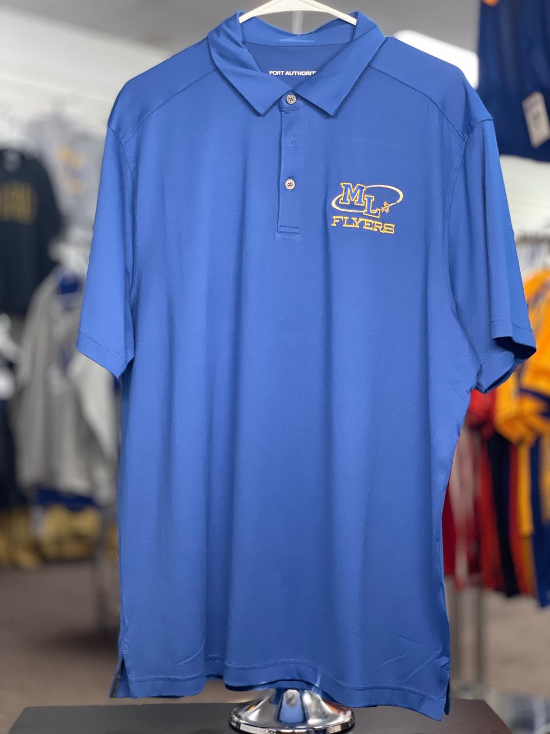 Port Authority City Stretch PoloK682 True Blue L