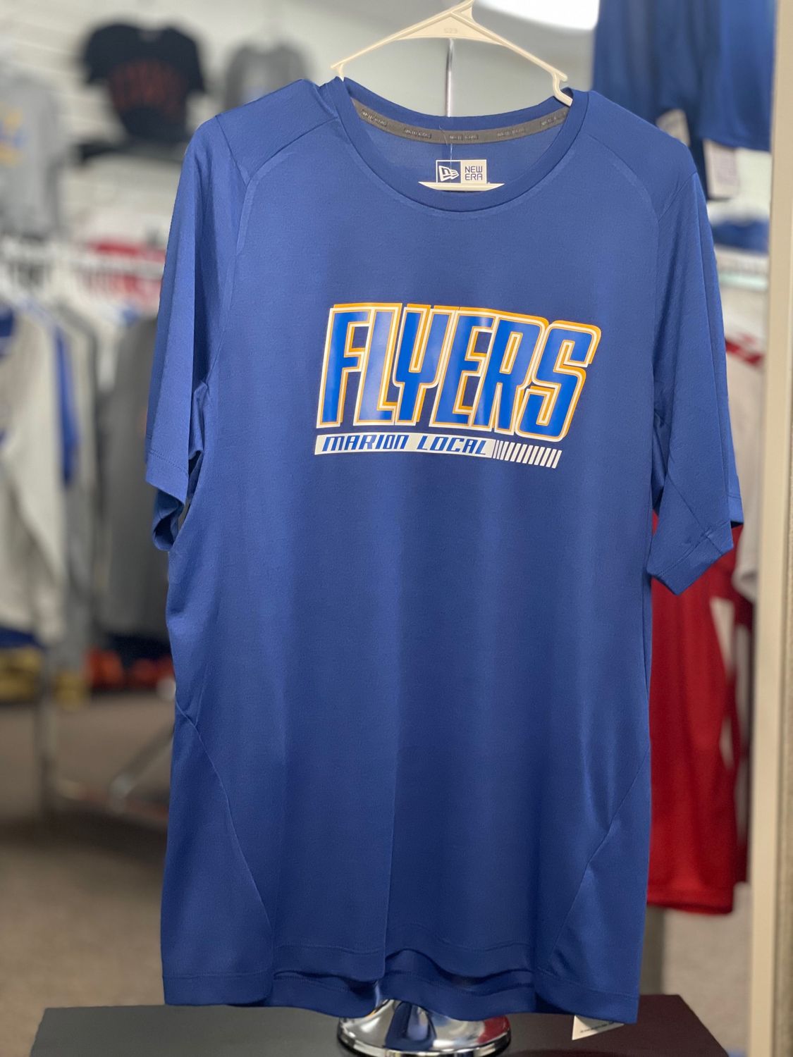 New Era ® Series Performance Crew Tee. NEA200 Royal L