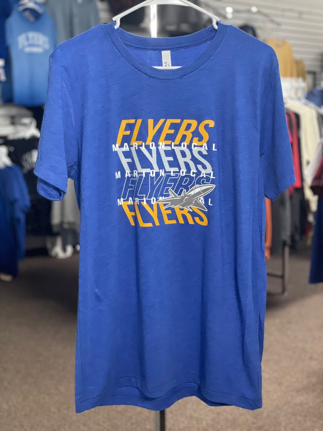 BELLA+CANVAS  Triblend T-shirt 3413 - True Royal Triblend True Royal Triblend MEDIUM