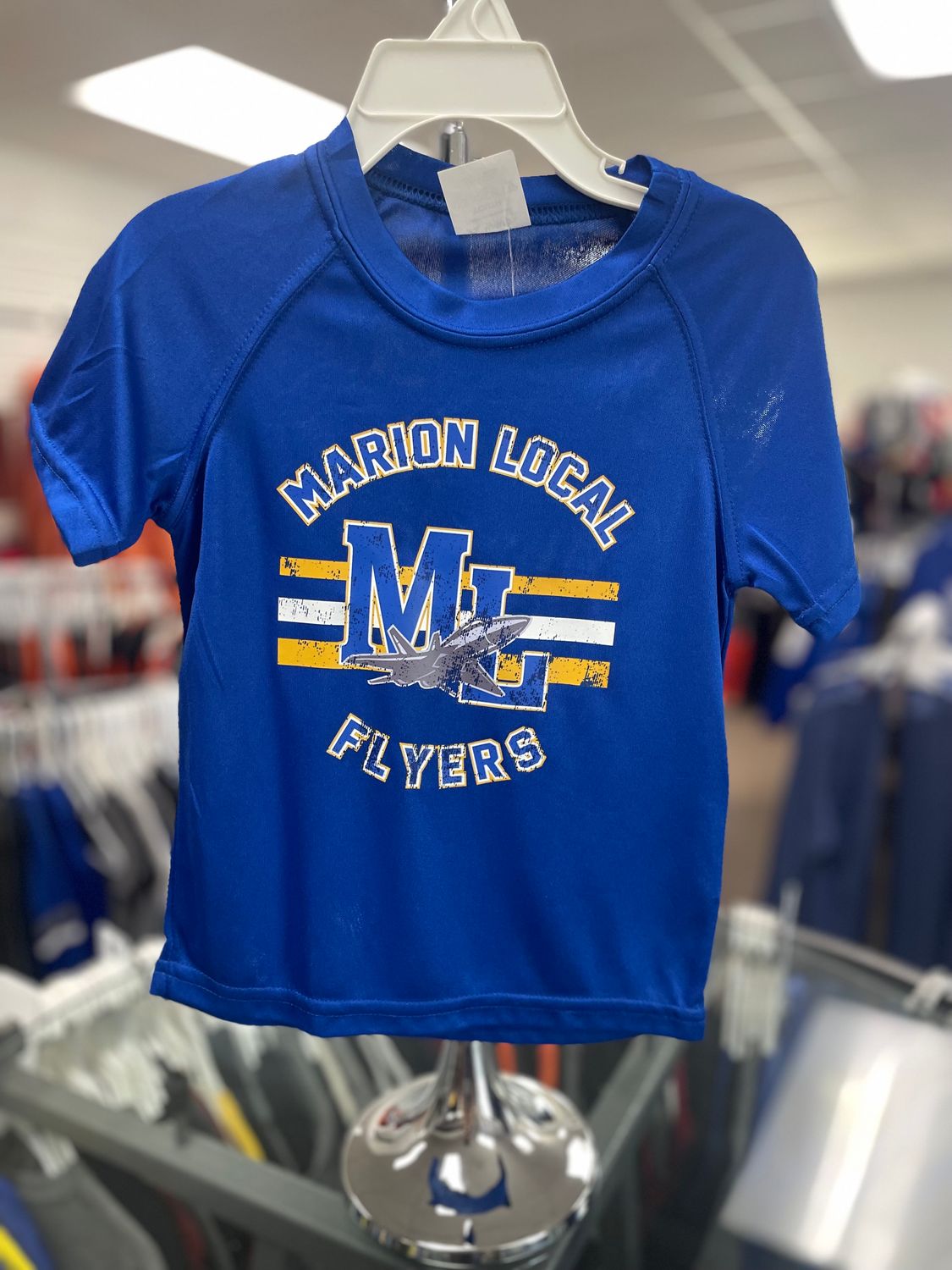 Augusta Youth  Attain Wicking Raglan Sleeve Tee 2791 ROYAL XXS