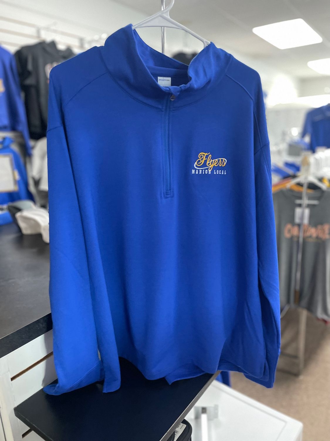 Sport-Tek® Ladies Sport-Wick® Flex Fleece 1/4-Zip. LST561 True Royal 3XL