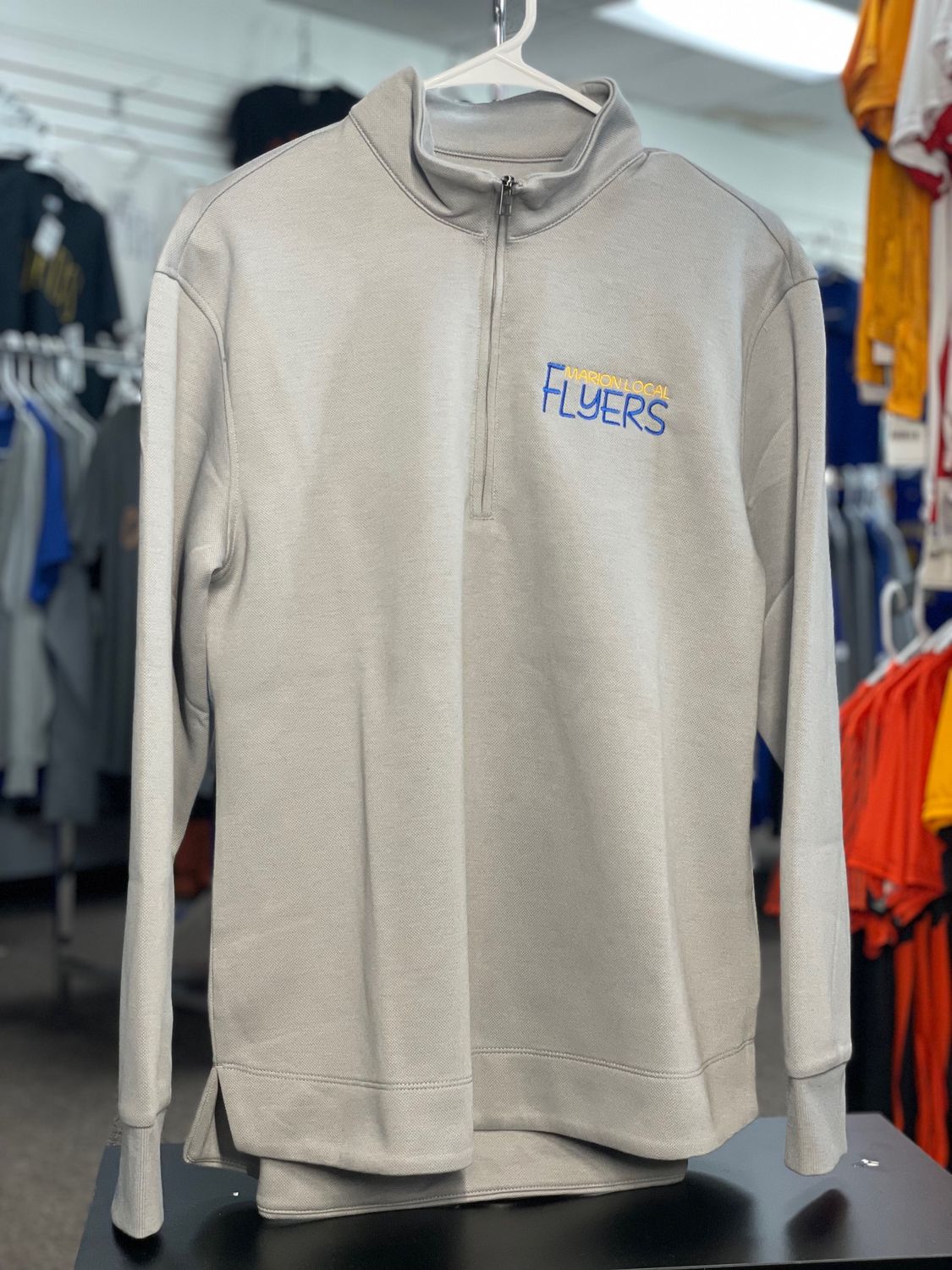 Port Authority® Women’s Wearever Signature Double Pique 1/4-Zip LK210 Gusty Grey 2XL