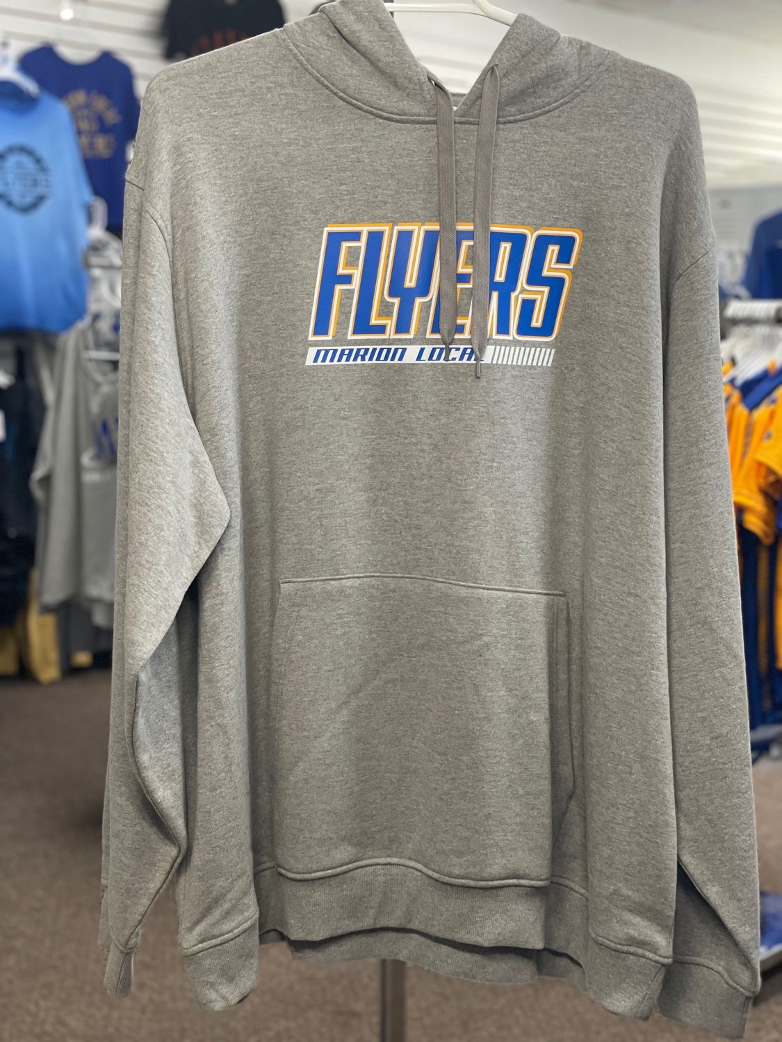 Augusta 60/40 FLEECE HOODIE CHARCOAL HEATHER 4XL