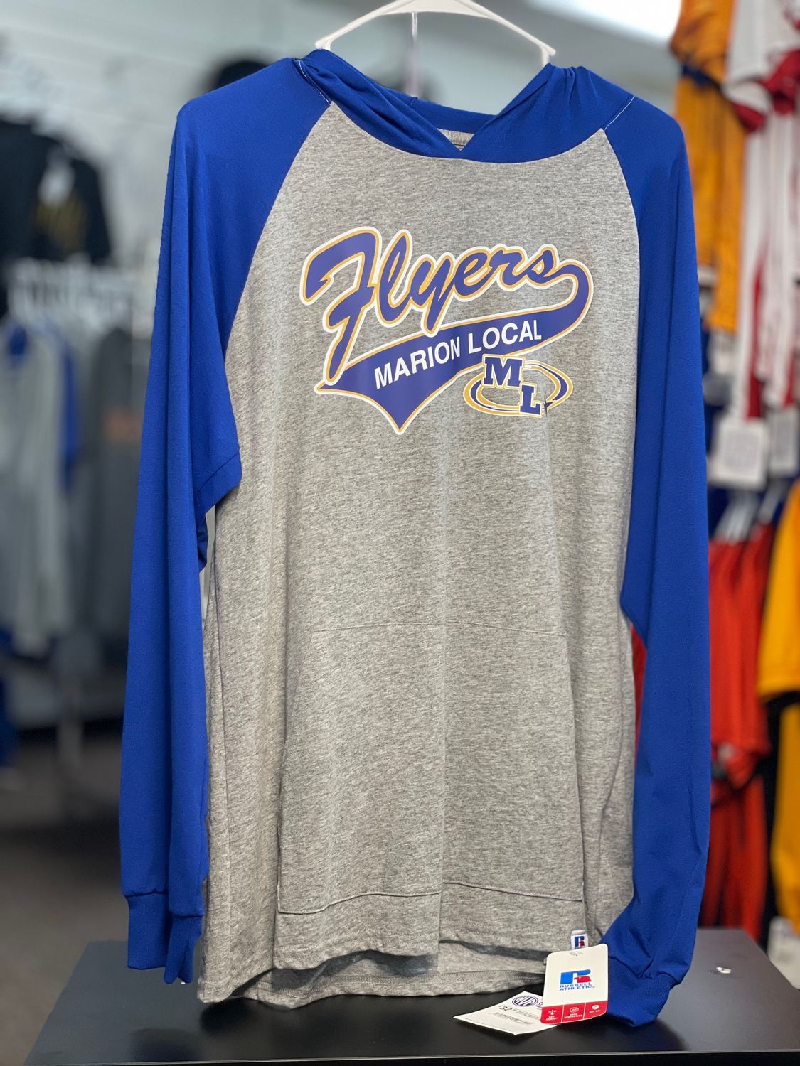 Russell Essential Hoodie 64HTTM OXFORD/ROYAL M