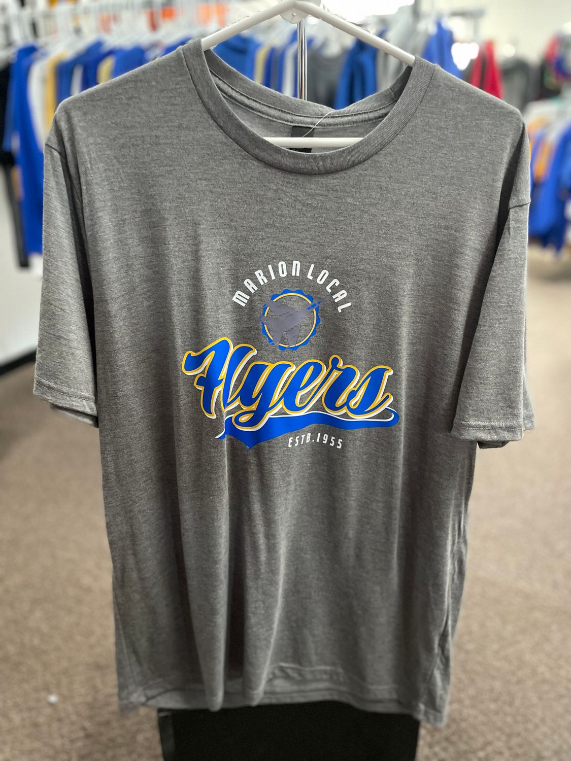 District ® Perfect Tri®Tee. DM130 Grey Frost L