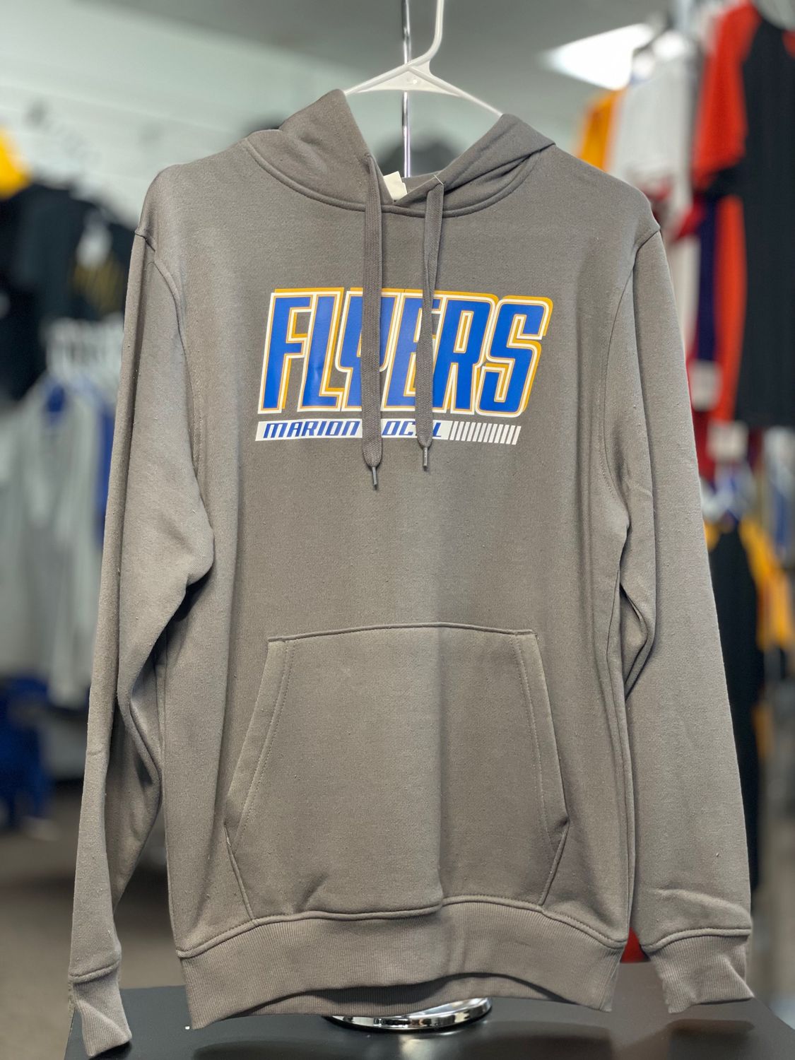 Augusta 60/40 Fleece Hoodie 5414 GRAPHITE S