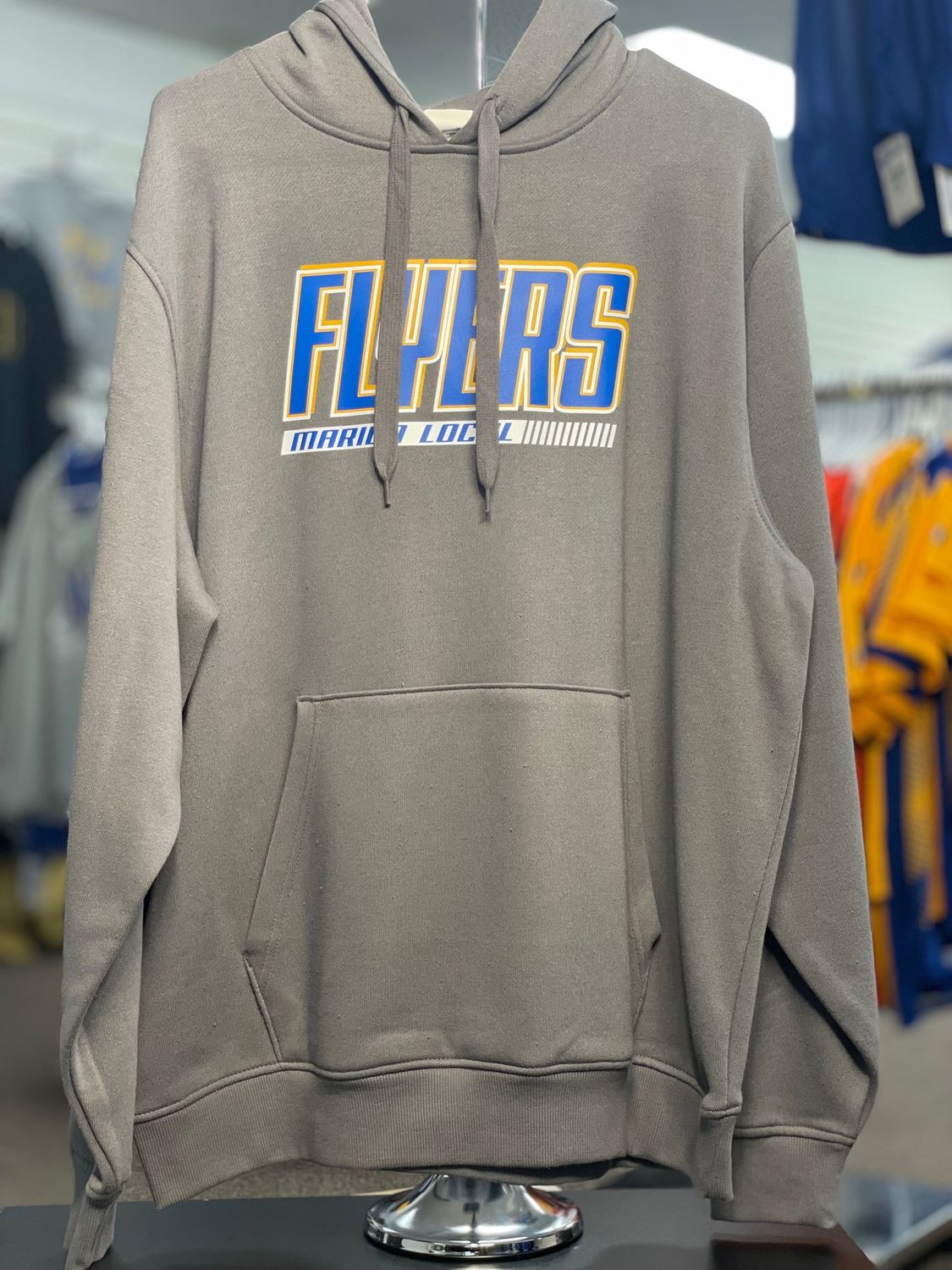 Augusta 60/40 Fleece Hoodie 5414 GRAPHITE L