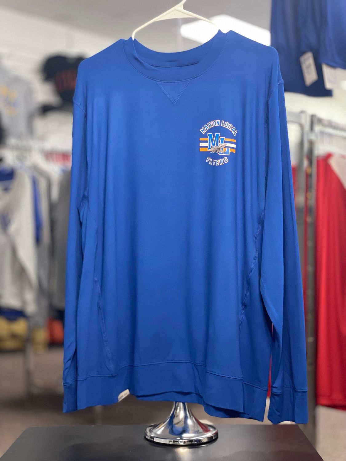 Holloway VENTURA SOFT KNIT CREW 222503 Royal LARGE