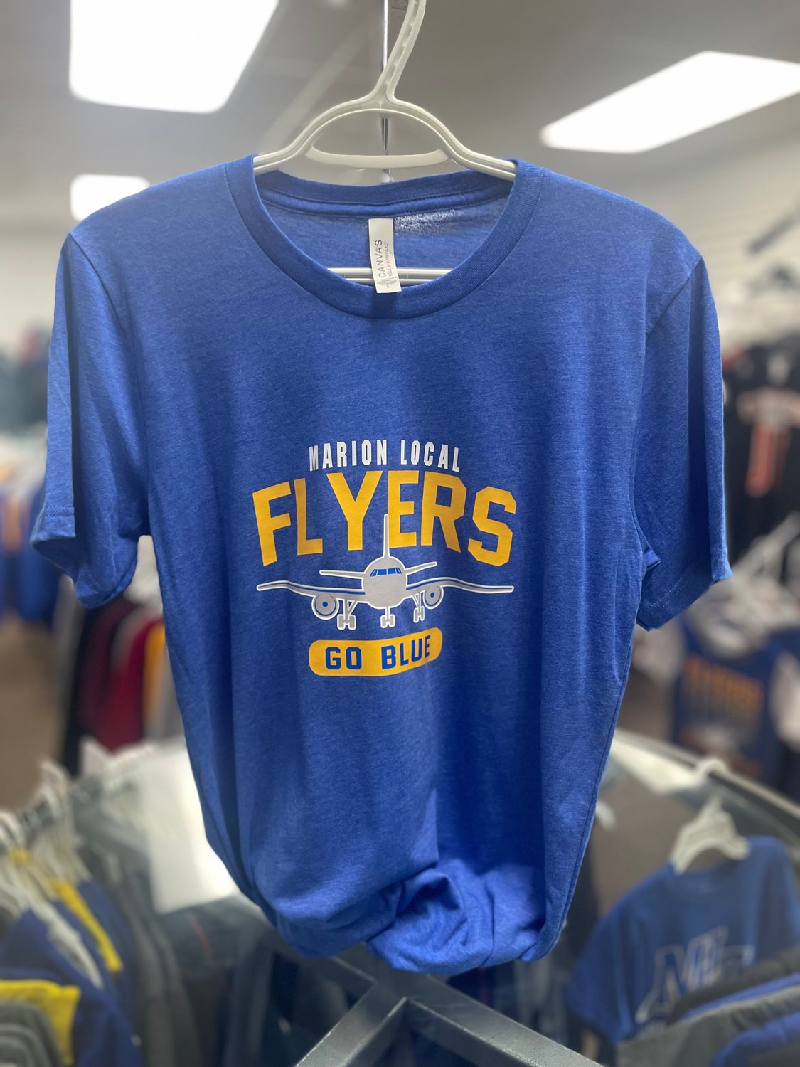 BELLA + CANVAS Triblend Tee 3413 True Royal Triblend XL