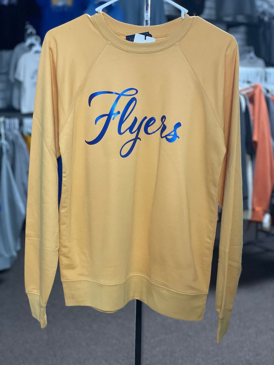 Independent Trading Co. Icon Lightweight Loopback Terry Crewneck Sweatshirt SS1000C Harvest Gold XS