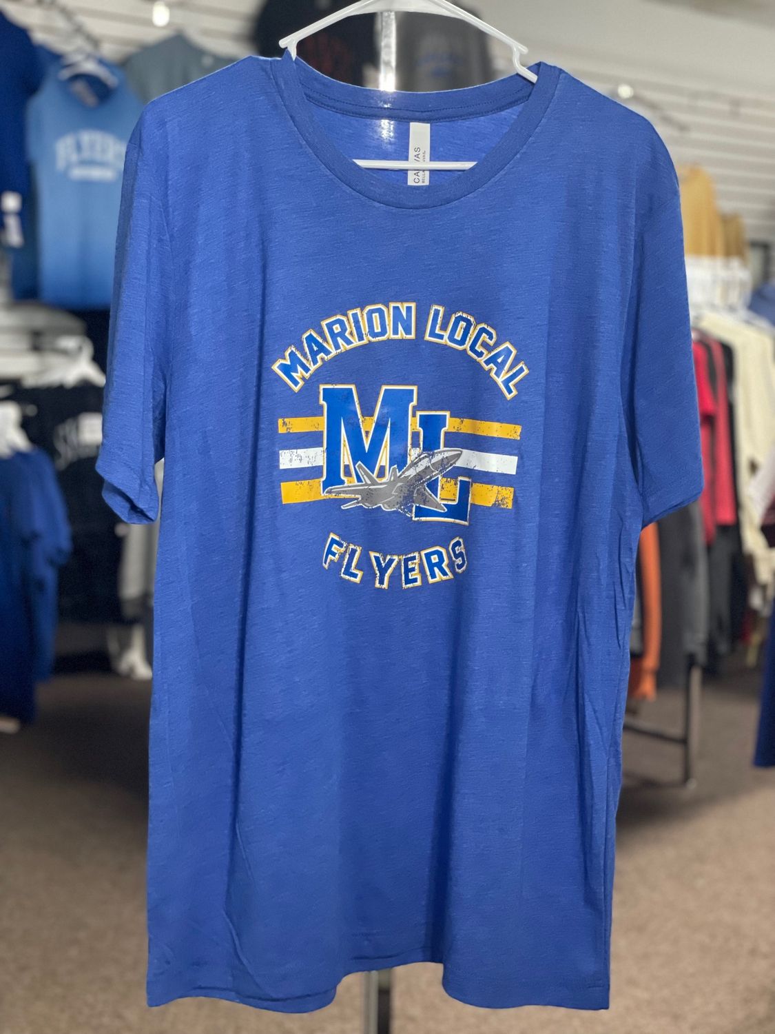 BELLA+CANVAS  Triblend T-shirt 3413 - True Royal Triblend True Royal Triblend LARGE