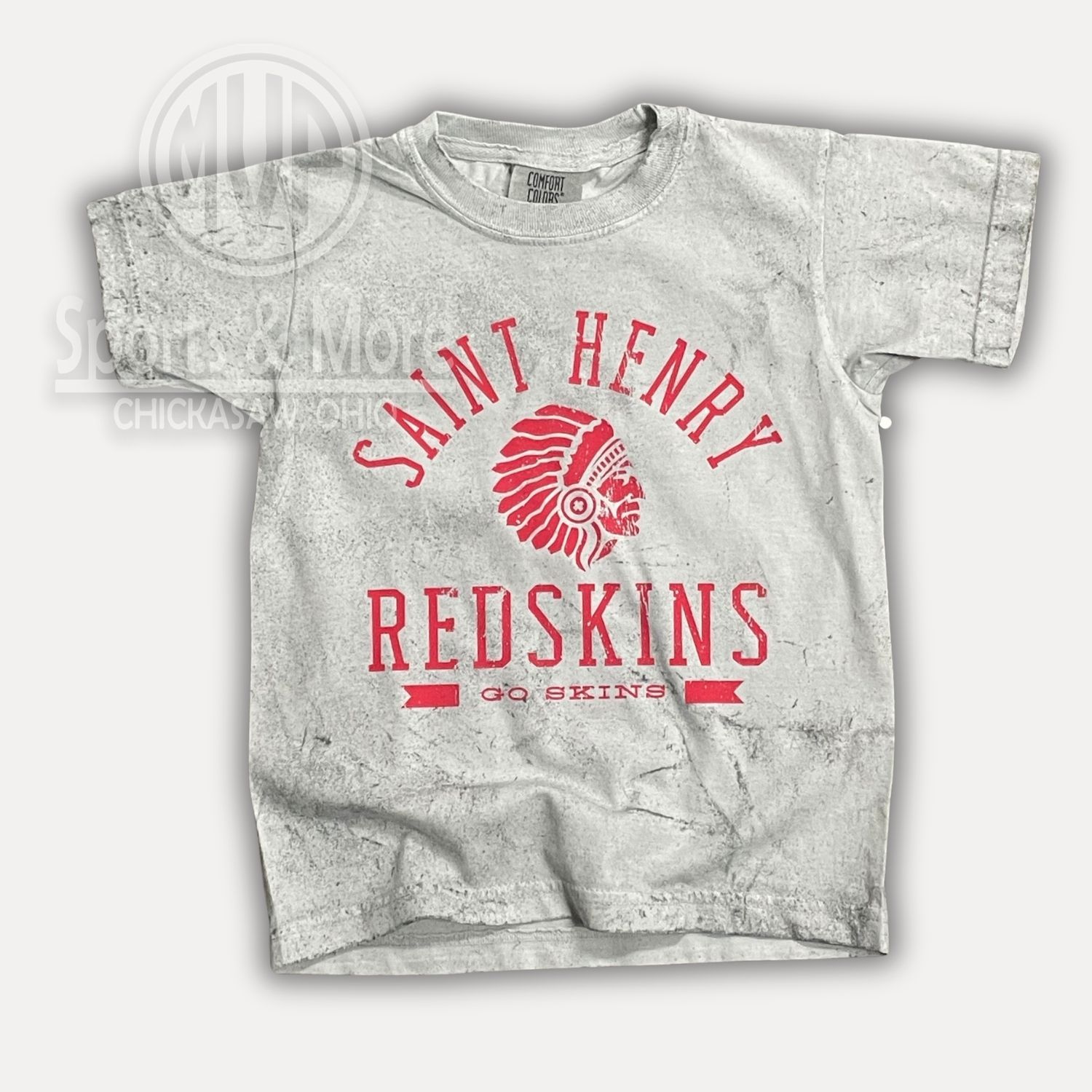 Comfort Colors® Youth Heavyweight Color Blast Tee - 1745Y  -Smoke - SH Athens, Size: YOUTH XS