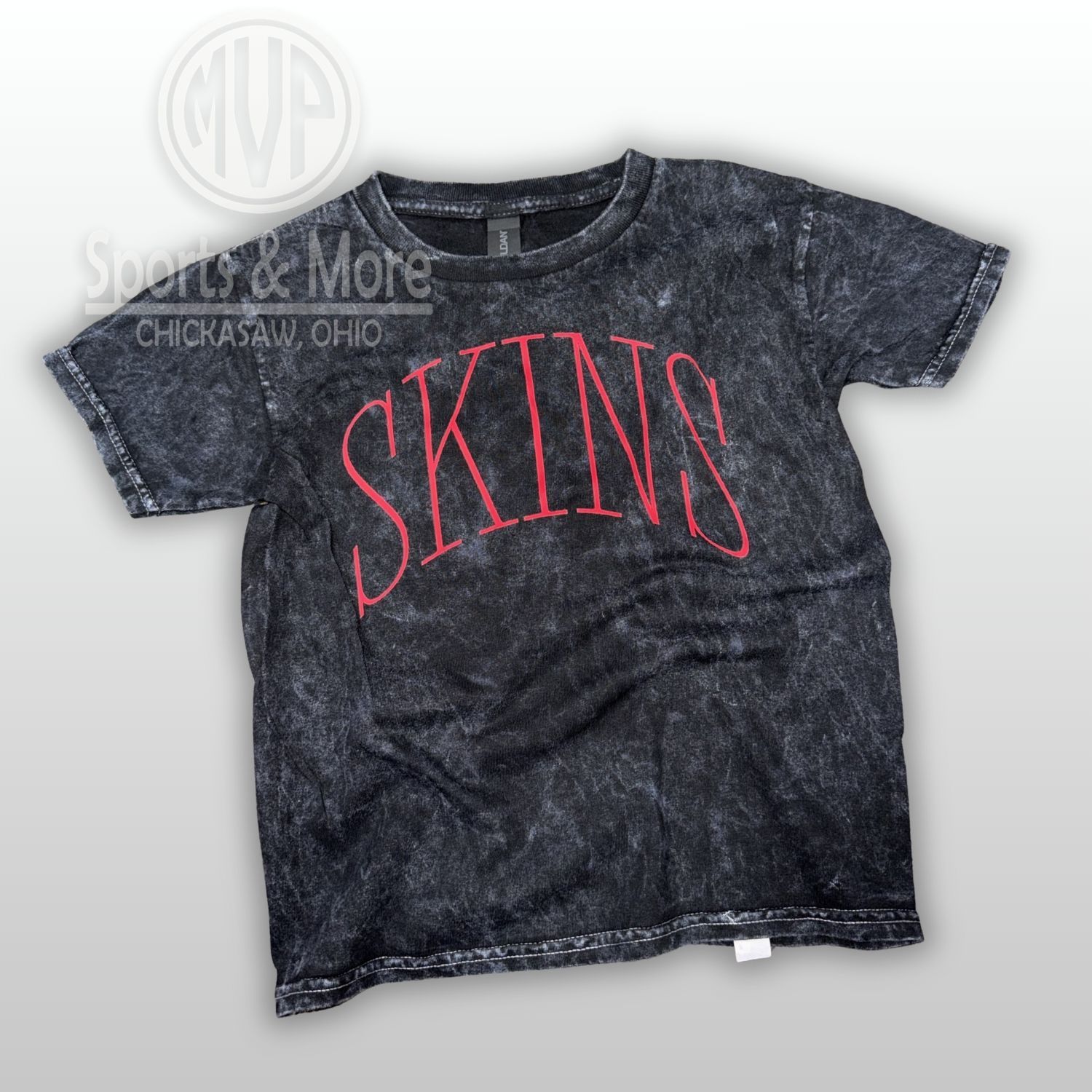 Youth Mineral Wash T-Shirt - Thin Arch - SKINS - 1300Y, Size: XS