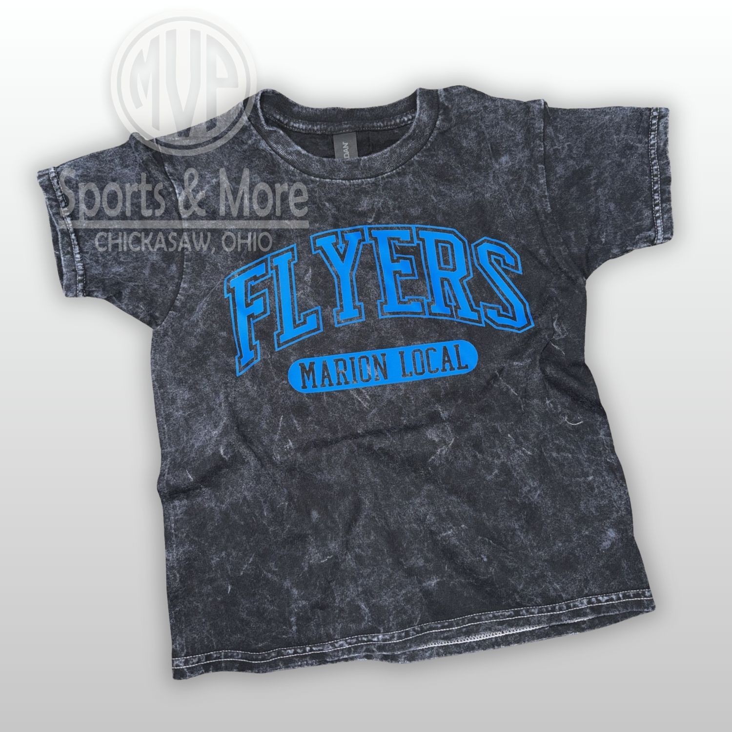 Youth Mineral Wash T-Shirt - Separated Arch - ML - 1300Y, Size: XS