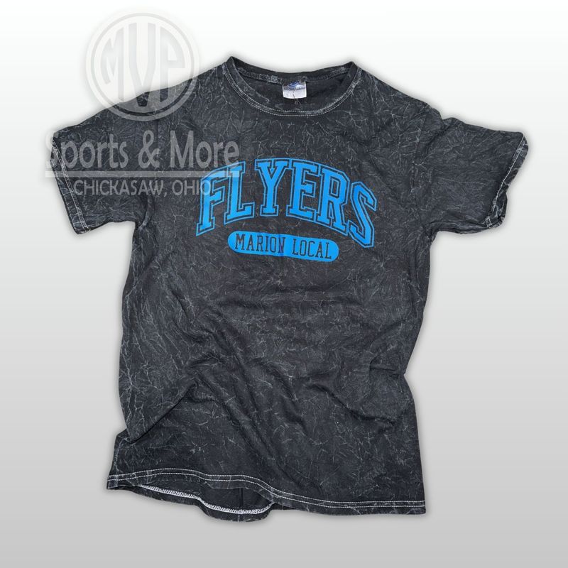Unisex Mineral Wash T-Shirt - Separated Arch - ML - 1300