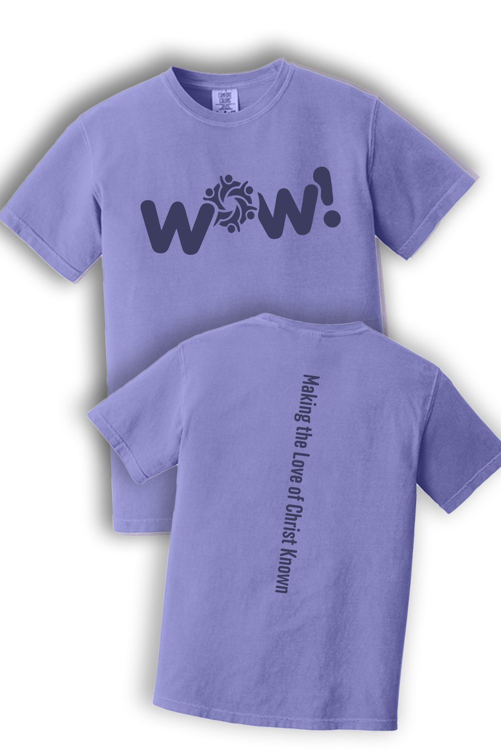 Comfort Colors Heavyweight Ring Spun Tee - 1717 - WOW