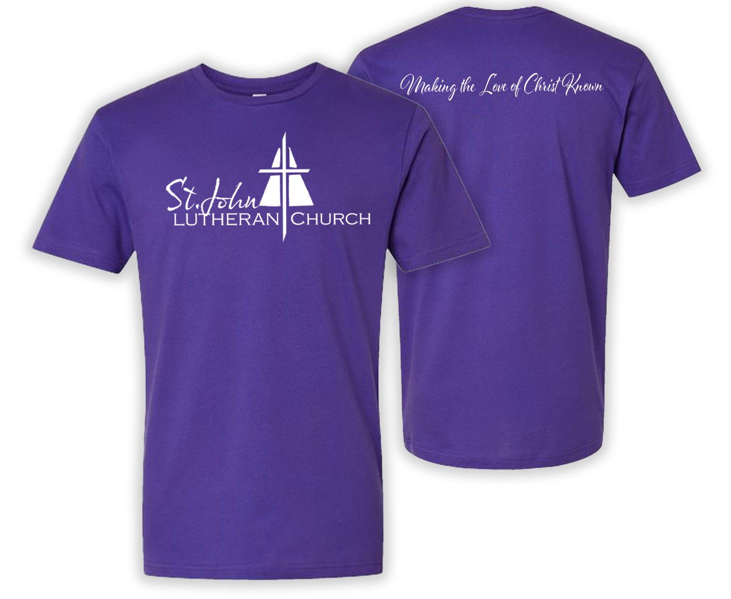 LAT Fine Jersey Tee - 6901 - Church - Purple