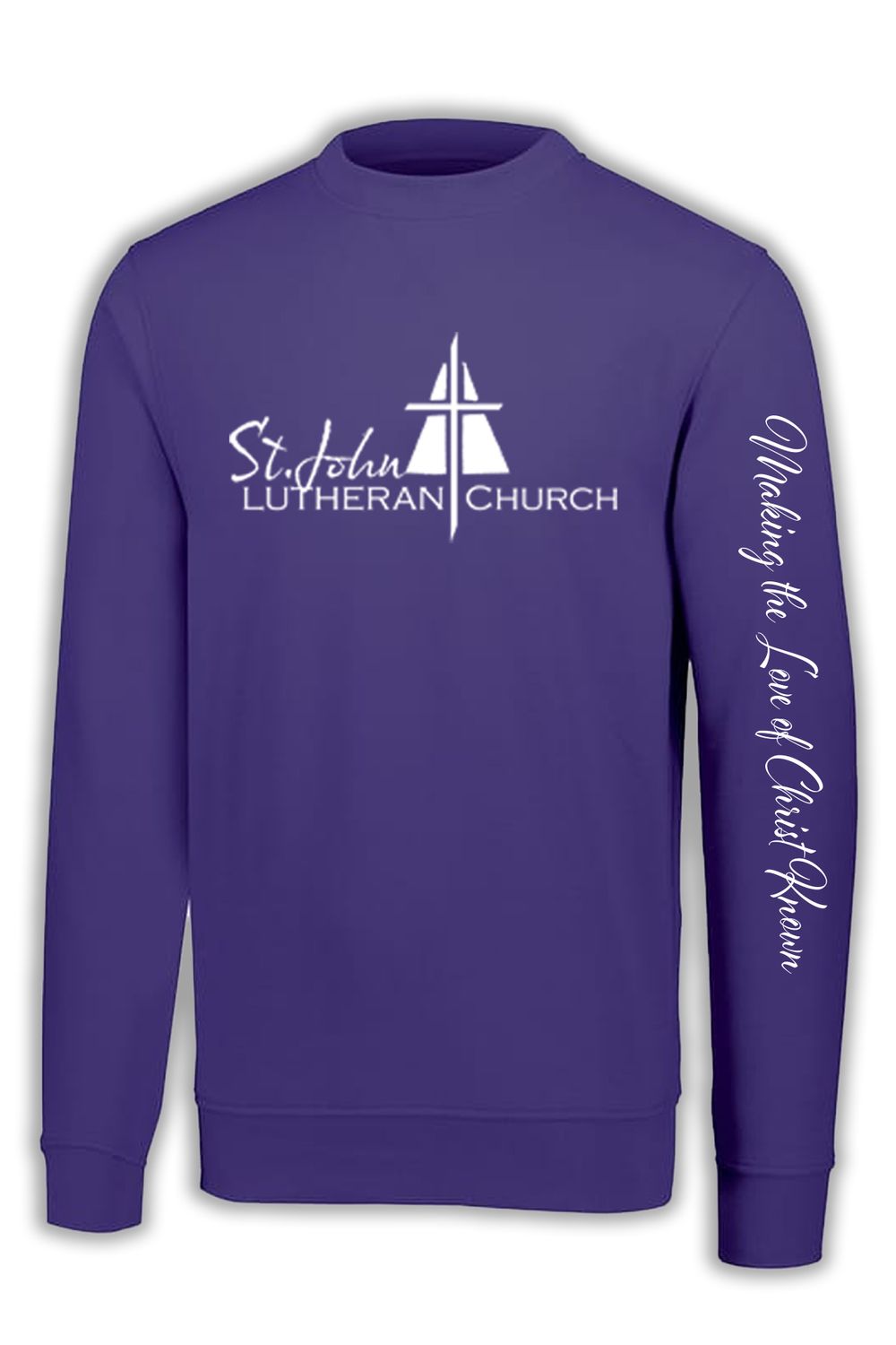 B-CORE LONG SLEEVE TEE -410400 - Purple - CHURCH