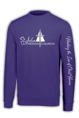 B-CORE LONG SLEEVE TEE -410400 - Purple - CHURCH