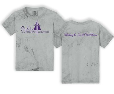 Comfort Colors Heavyweight Color Blast Tee - 1745 - CHURCH