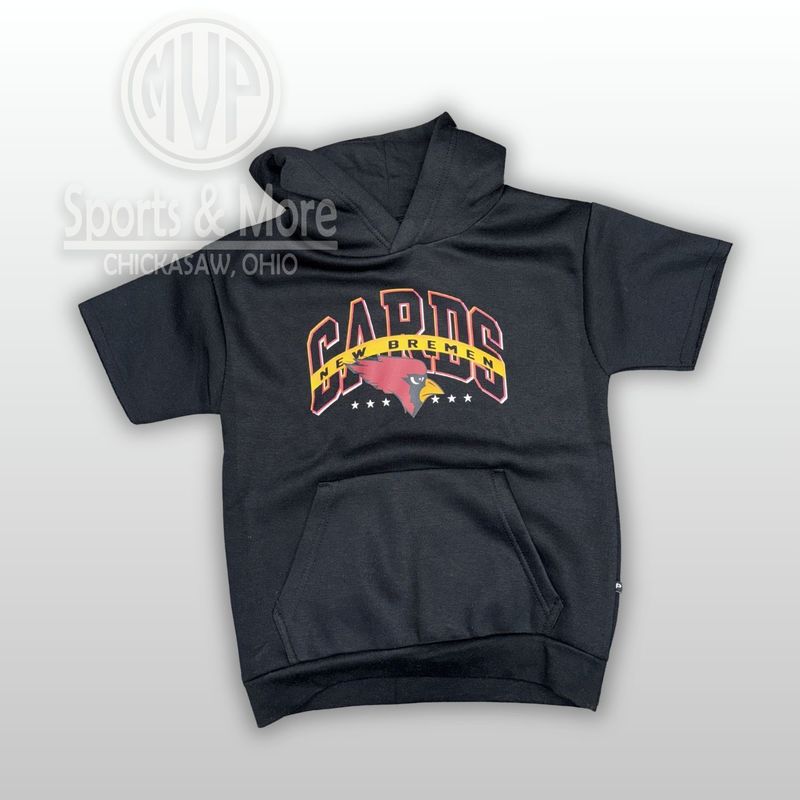 Pennant Youth Short Sleeve Hoodie - Eagle Design - NB - Y8220