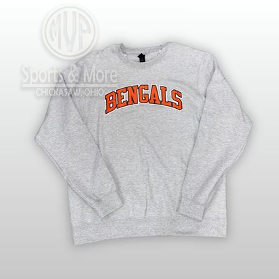 Port & Co Fan Favorite Fleece Crewneck Sweatshirt- PC850 - Bengals- Twirll Port & Co Fan Favorite Fleece Crewneck Sweatshirt- PC850 - Bengals- Twirll