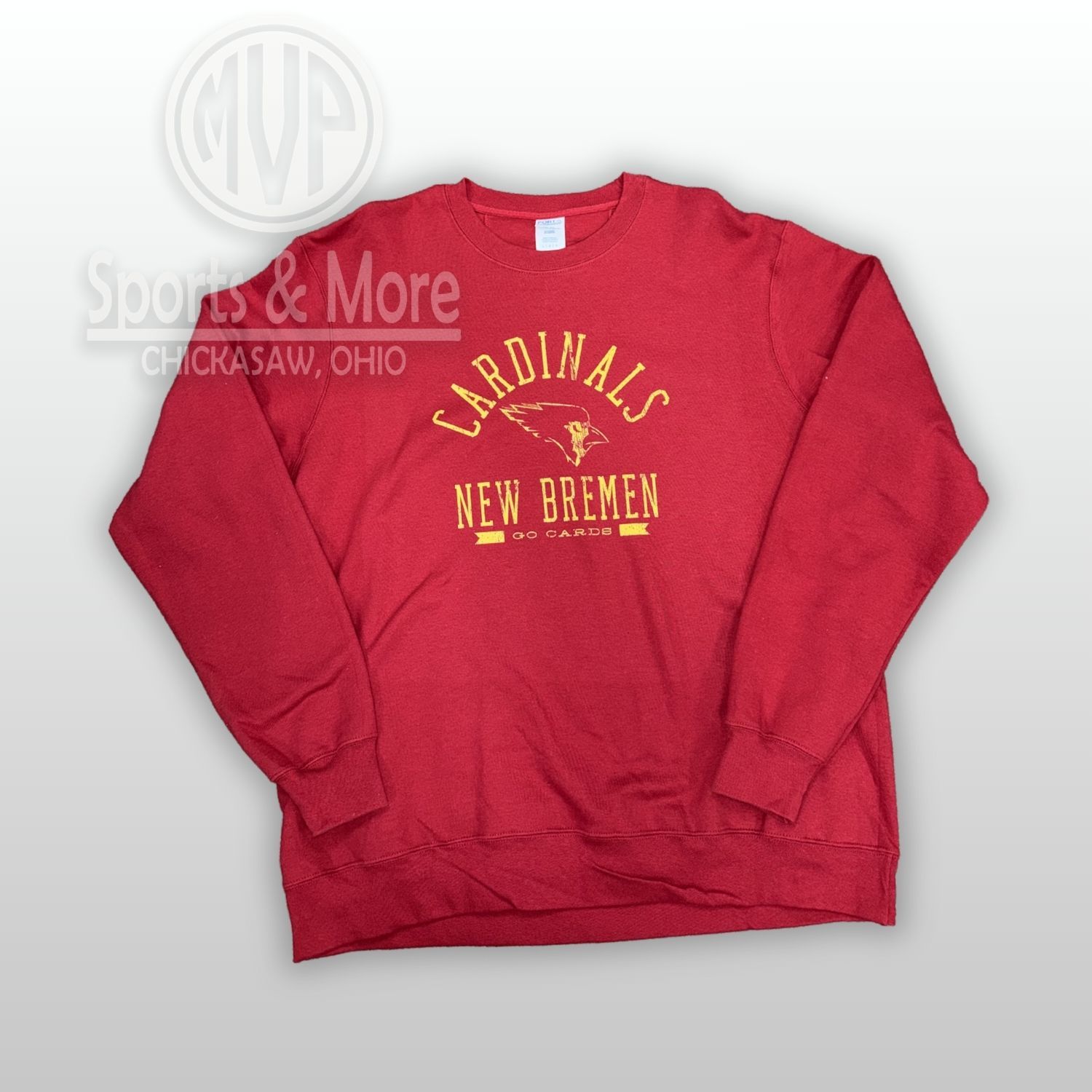 Port &amp; Co Fan Favorite Fleece Crewneck Sweatshirt- PC850 - NB - Athens, Size: SMALL