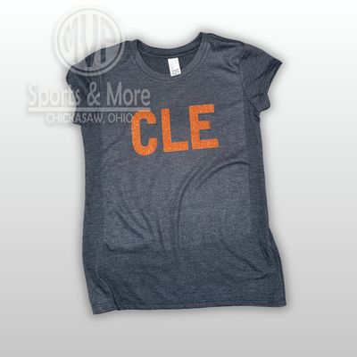 District Girls Perfect Tri Tee-DT130YG- GLITTER CLE District Girls Perfect Tri Tee-DT130YG- GLITTER CLE