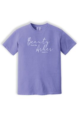 Comfort Colors Heavyweight Ring Spun Tee - 1717 - BEAUTY FROM ASHES