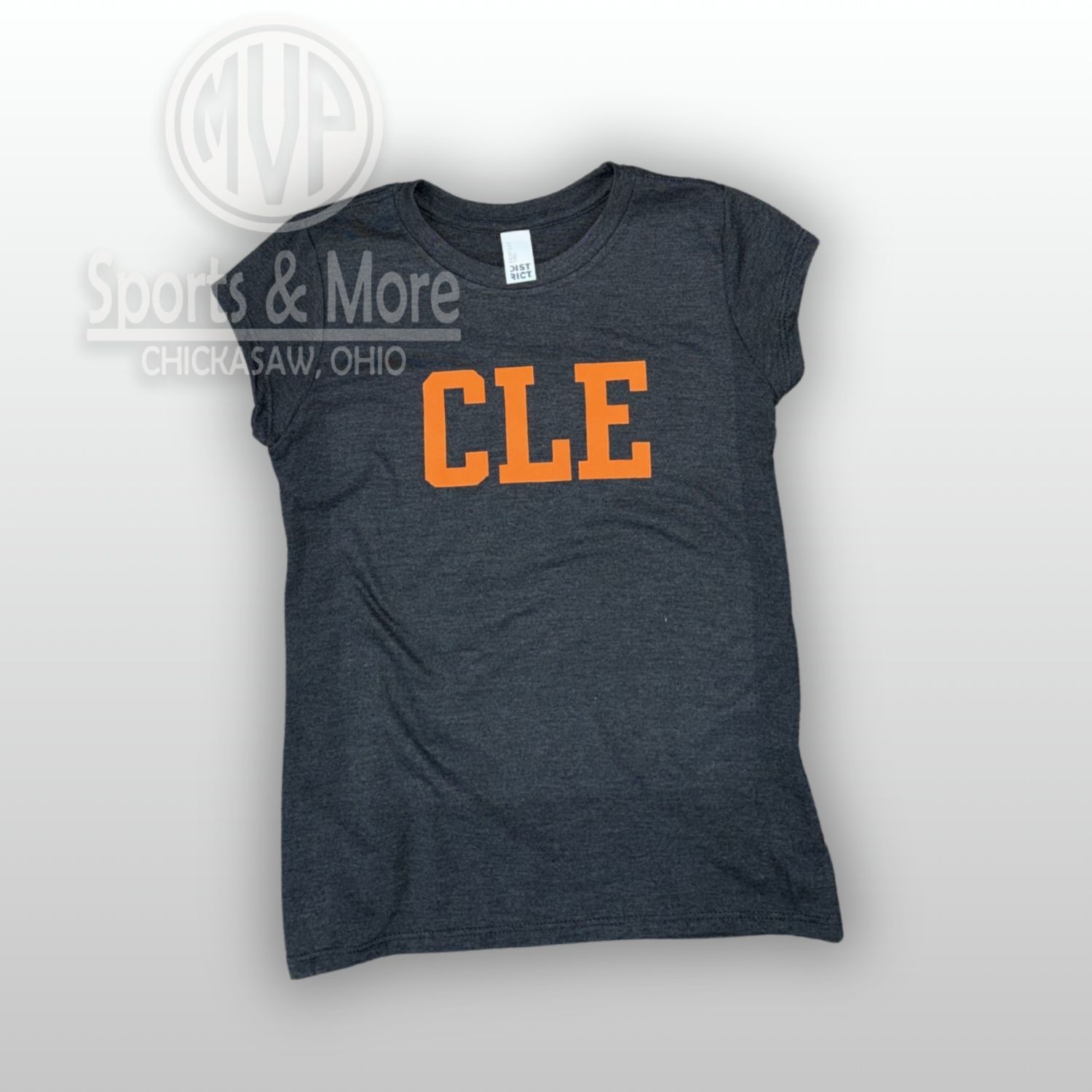 District Girls Perfect Tri  Tee-DT130YG- CLE, Size: XS