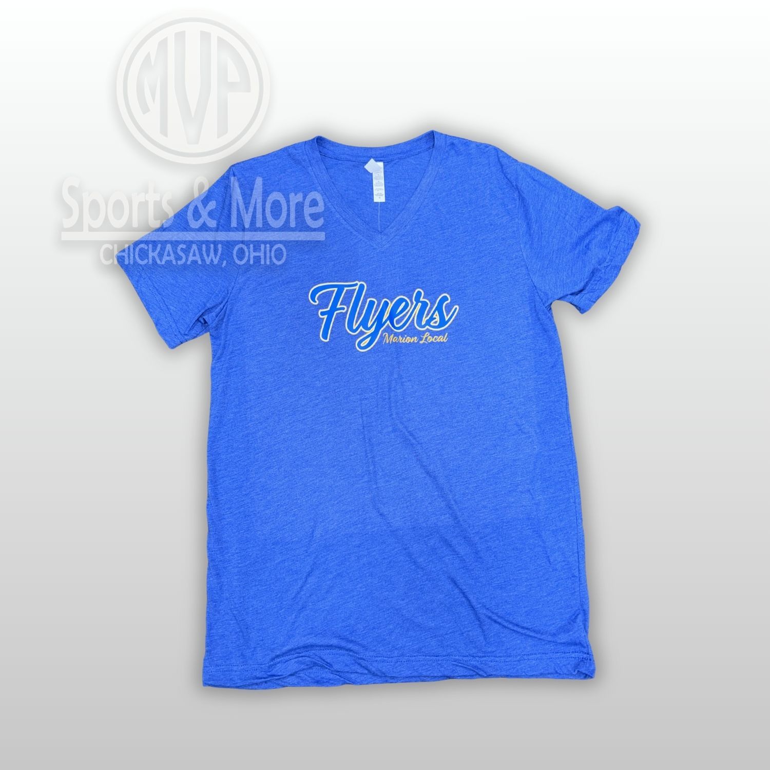 Unisex Triblend V-Neck Tee - 3415- Flyer relation script