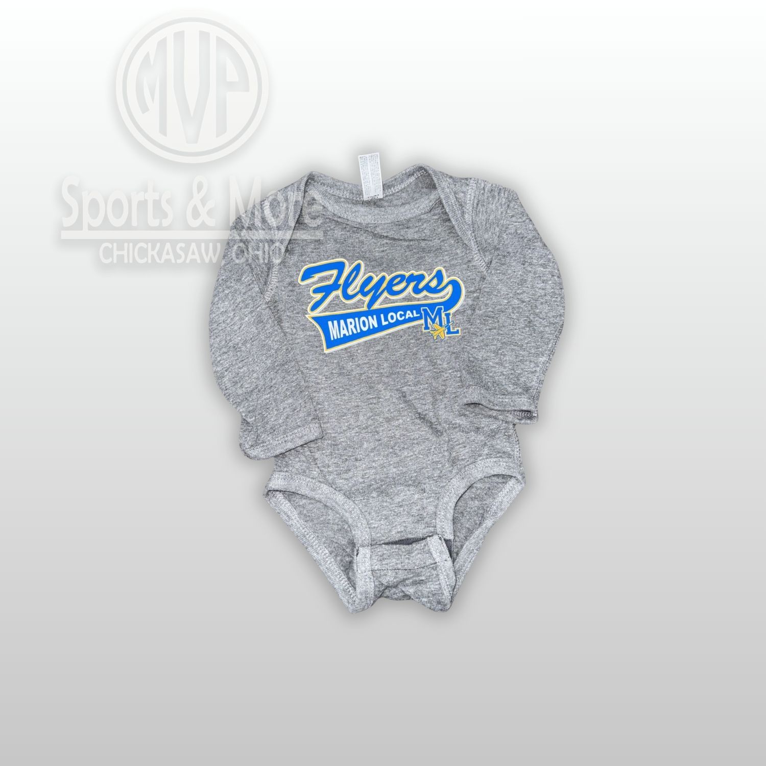 Rabbit Skin Infant Fine Jersey Long Sleeve Bodysuit - 4421 - Flyer Tail, Color: Granite Heather, Size: NB