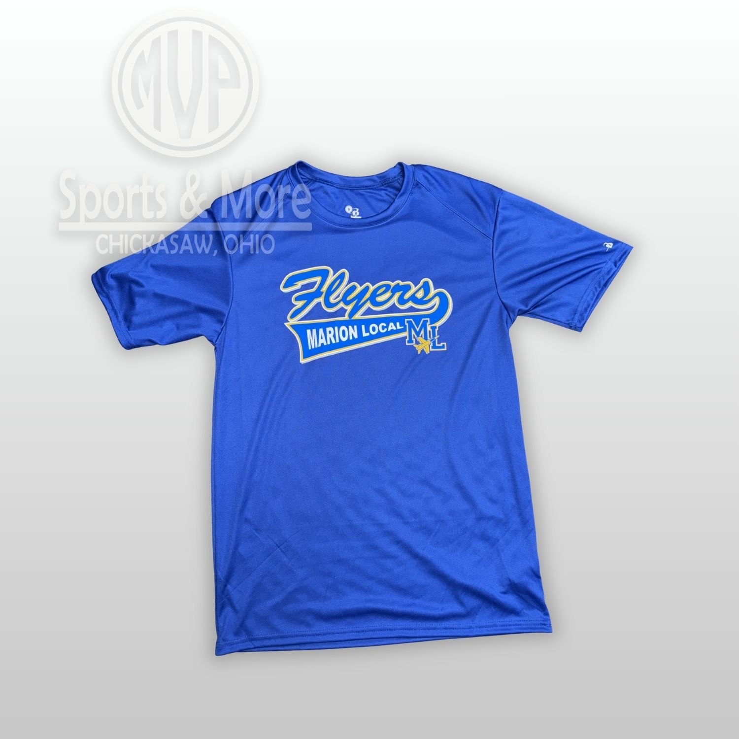 BADGER SPORT B-CORE TEE- 412000- FLYER TAIL, Size: XS